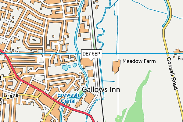 Map of BREASLEY ( UK ) LIMITED at district scale