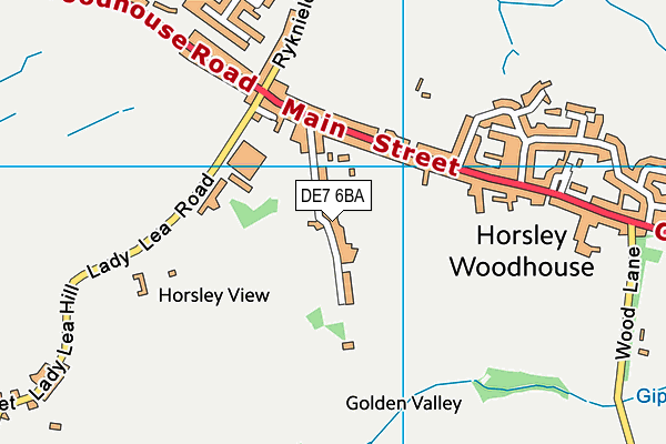 Map of SNOWDEN COTTAGES LIMITED at district scale