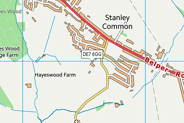Map of HAYESWOOD LODGE LTD at district scale