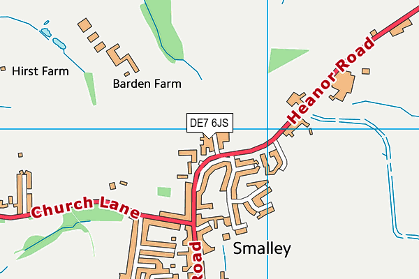 Map of MAJESTICARE CHURCHDOWN LIMITED at district scale