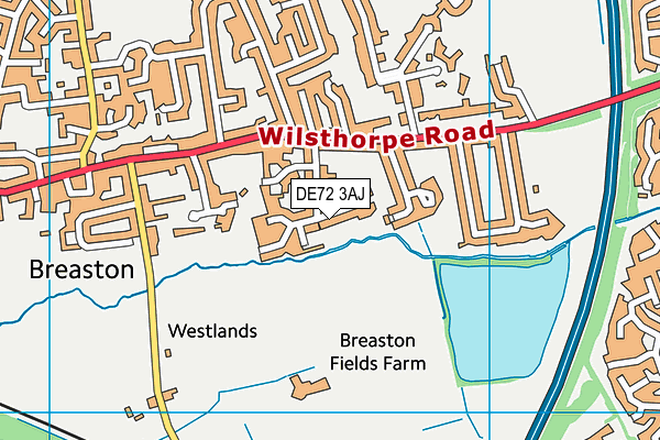 Map of BREASTON PROPERTIES MAINTENANCE & LETTINGS LIMITED at district scale