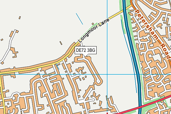 Map of EATON FAYRE LTD at district scale