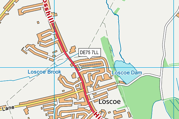 Map of SCOTT LANE LIMITED at district scale