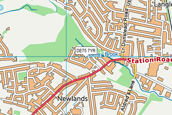 Map of MJT DECORATORS LTD at district scale