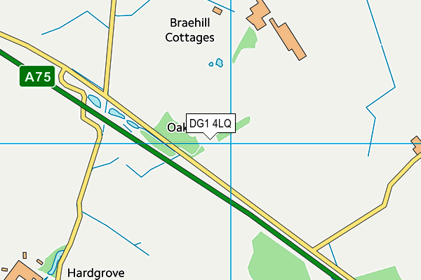 DG1 4LQ map - OS VectorMap District (Ordnance Survey)