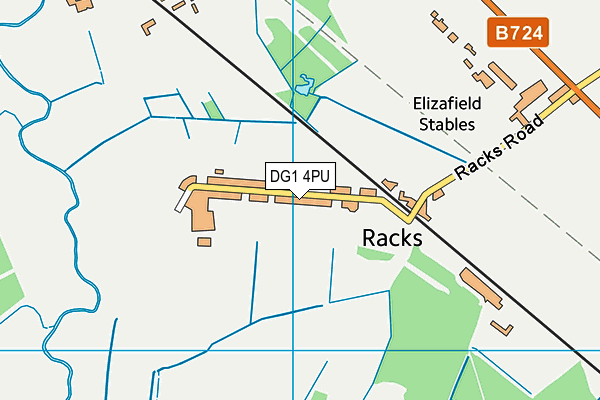 DG1 4PU map - OS VectorMap District (Ordnance Survey)