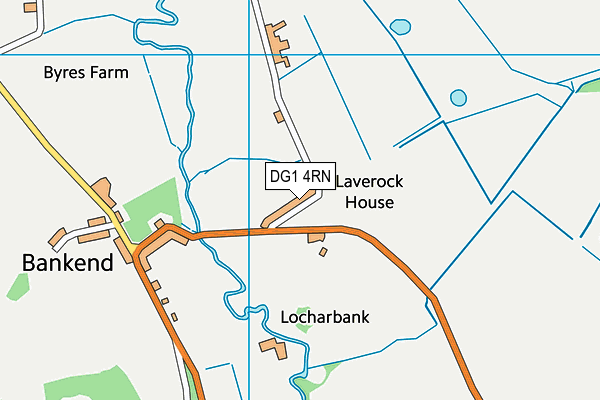 DG1 4RN map - OS VectorMap District (Ordnance Survey)