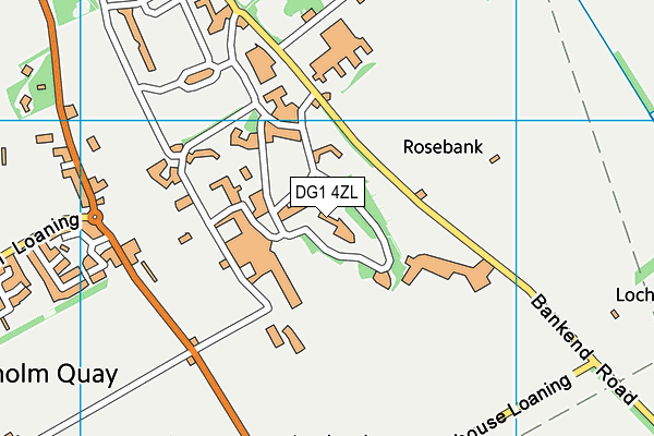 DG1 4ZL map - OS VectorMap District (Ordnance Survey)