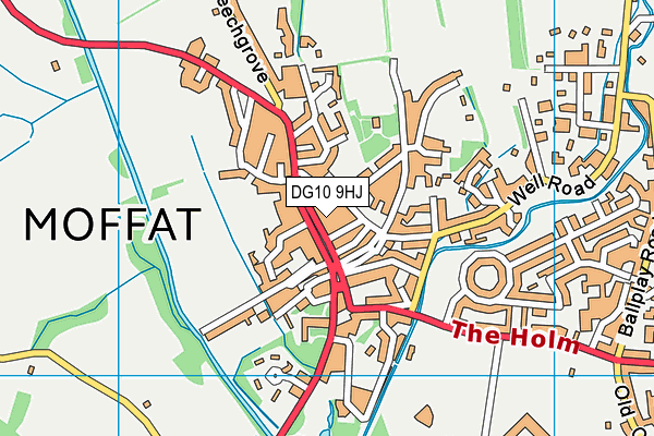 Map of COLIN PICKEN EYECARE LIMITED at district scale