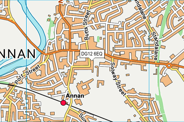 DG12 6EQ map - OS VectorMap District (Ordnance Survey)