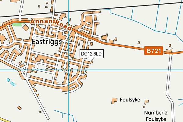 DG12 6LD map - OS VectorMap District (Ordnance Survey)