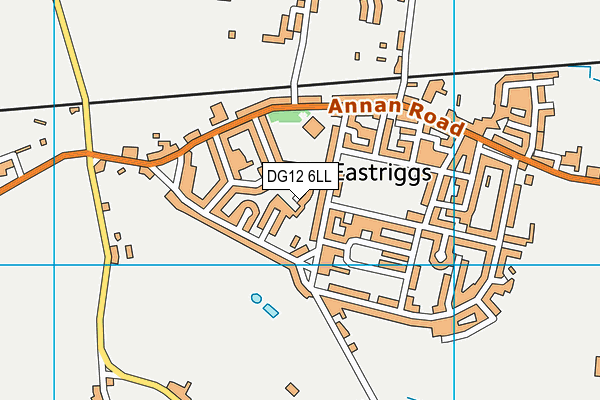 DG12 6LL map - OS VectorMap District (Ordnance Survey)