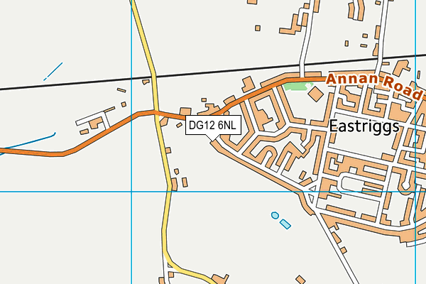 DG12 6NL map - OS VectorMap District (Ordnance Survey)