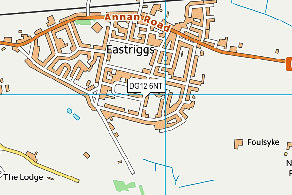 DG12 6NT map - OS VectorMap District (Ordnance Survey)