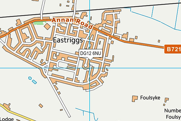 DG12 6NU map - OS VectorMap District (Ordnance Survey)
