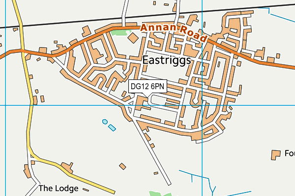 DG12 6PN map - OS VectorMap District (Ordnance Survey)