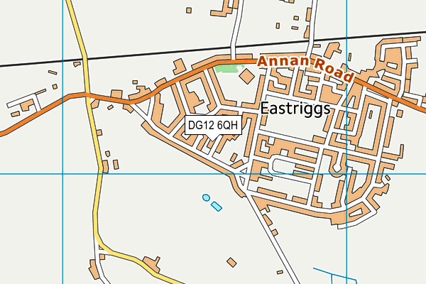 DG12 6QH map - OS VectorMap District (Ordnance Survey)