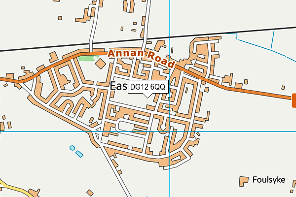 DG12 6QQ map - OS VectorMap District (Ordnance Survey)