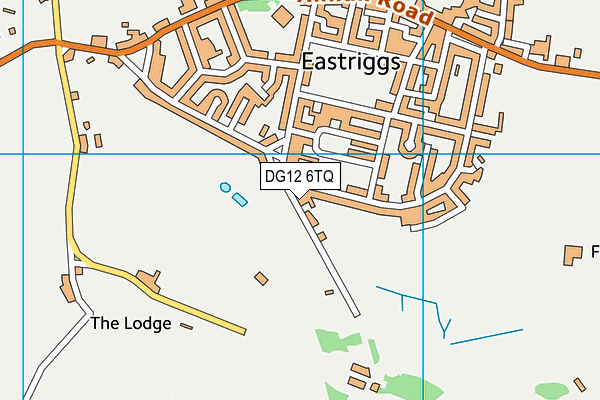 DG12 6TQ map - OS VectorMap District (Ordnance Survey)