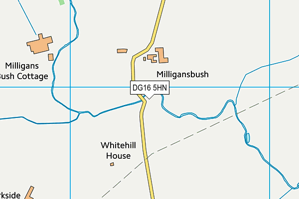 DG16 5HN map - OS VectorMap District (Ordnance Survey)
