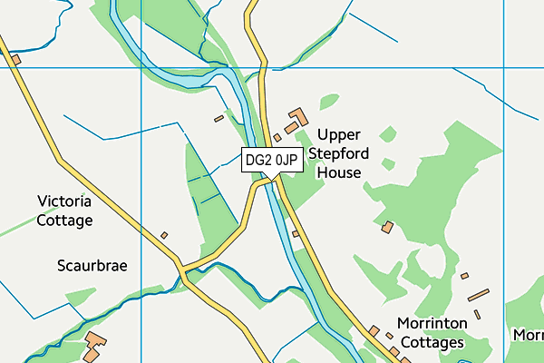 DG2 0JP map - OS VectorMap District (Ordnance Survey)