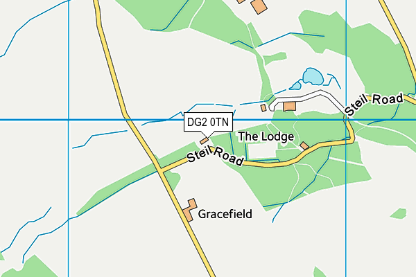 DG2 0TN map - OS VectorMap District (Ordnance Survey)