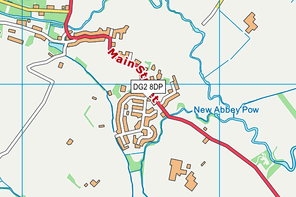 DG2 8DP map - OS VectorMap District (Ordnance Survey)