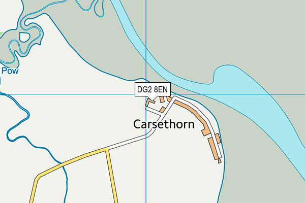 DG2 8EN map - OS VectorMap District (Ordnance Survey)