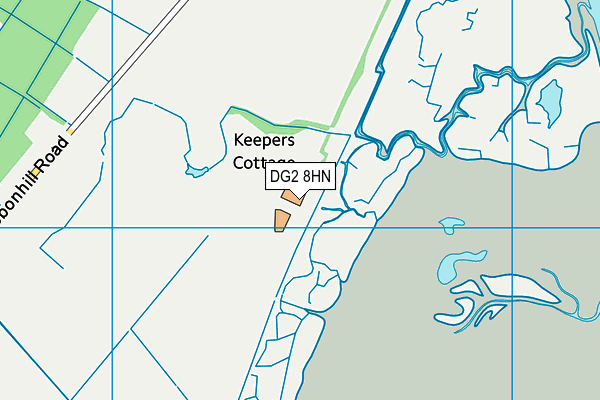 DG2 8HN map - OS VectorMap District (Ordnance Survey)