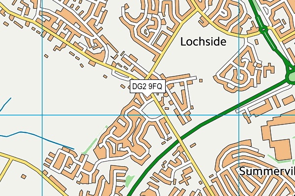 DG2 9FQ map - OS VectorMap District (Ordnance Survey)