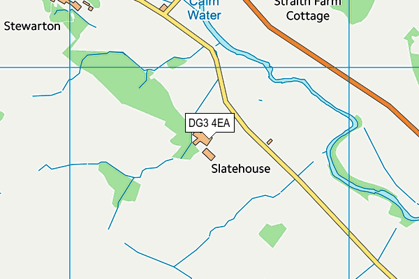 DG3 4EA map - OS VectorMap District (Ordnance Survey)
