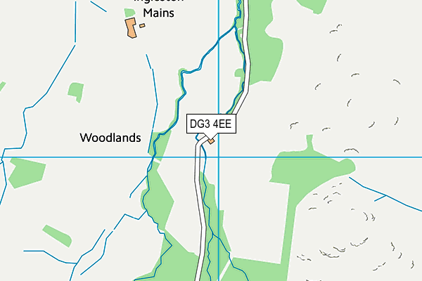 DG3 4EE map - OS VectorMap District (Ordnance Survey)