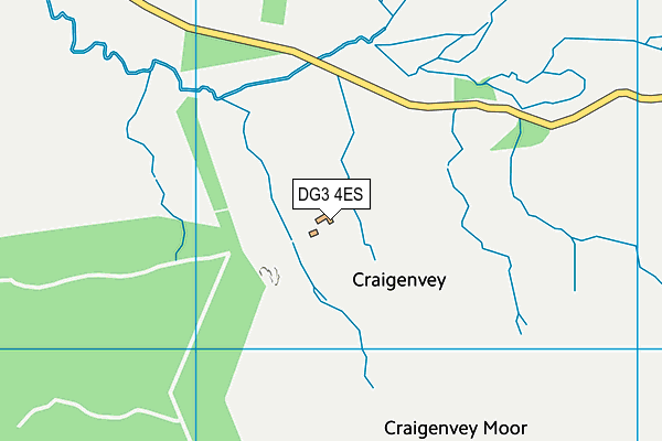 DG3 4ES map - OS VectorMap District (Ordnance Survey)