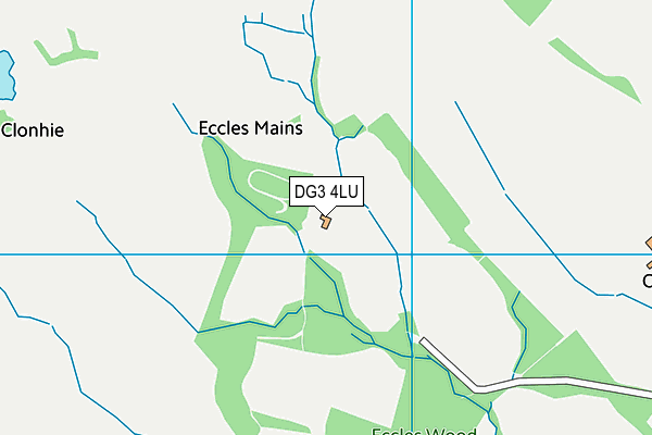 DG3 4LU map - OS VectorMap District (Ordnance Survey)