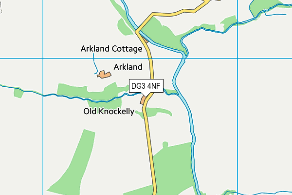 DG3 4NF map - OS VectorMap District (Ordnance Survey)
