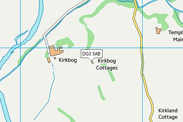 DG3 5AB map - OS VectorMap District (Ordnance Survey)