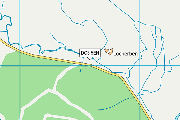 DG3 5EN map - OS VectorMap District (Ordnance Survey)
