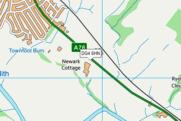 DG4 6HN map - OS VectorMap District (Ordnance Survey)