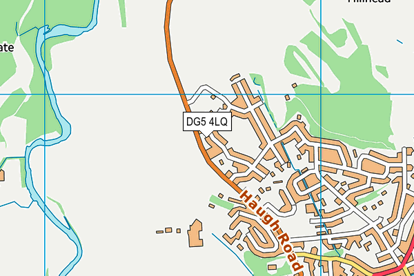 DG5 4LQ map - OS VectorMap District (Ordnance Survey)