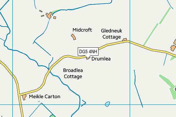 DG5 4NH map - OS VectorMap District (Ordnance Survey)