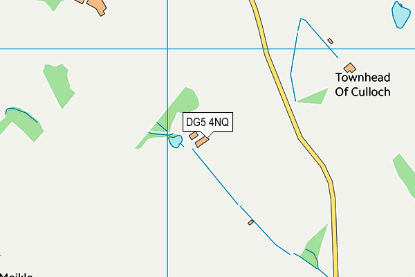 DG5 4NQ map - OS VectorMap District (Ordnance Survey)