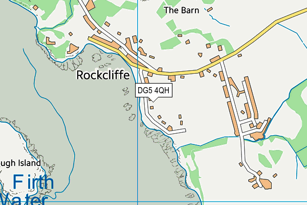 DG5 4QH map - OS VectorMap District (Ordnance Survey)