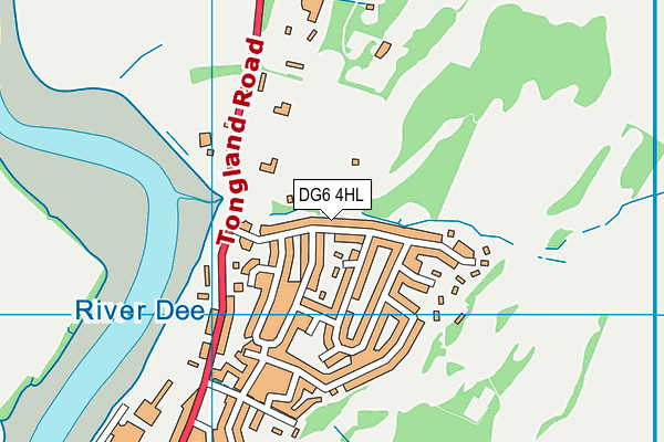 DG6 4HL map - OS VectorMap District (Ordnance Survey)