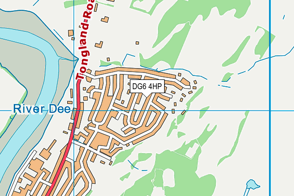 DG6 4HP map - OS VectorMap District (Ordnance Survey)