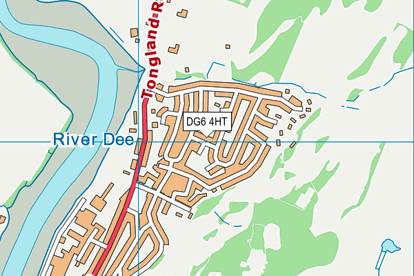 DG6 4HT map - OS VectorMap District (Ordnance Survey)