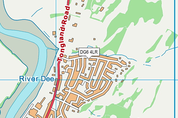 DG6 4LR map - OS VectorMap District (Ordnance Survey)