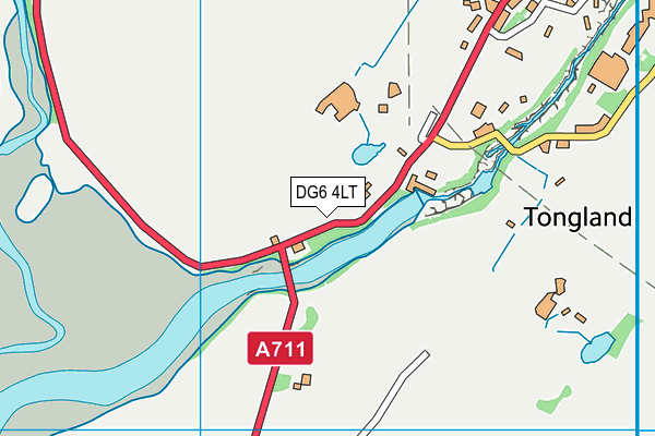 DG6 4LT map - OS VectorMap District (Ordnance Survey)