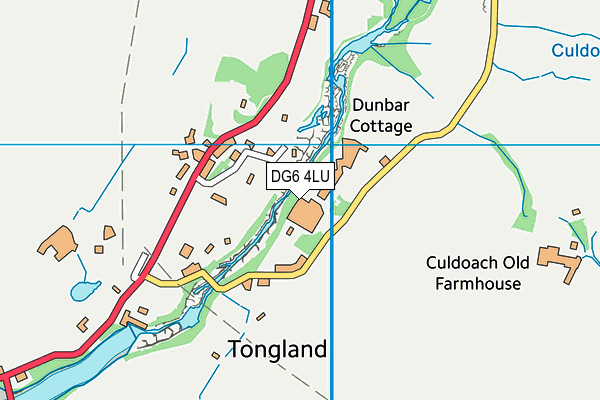 DG6 4LU map - OS VectorMap District (Ordnance Survey)