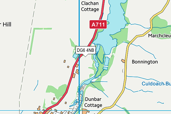 DG6 4NB map - OS VectorMap District (Ordnance Survey)