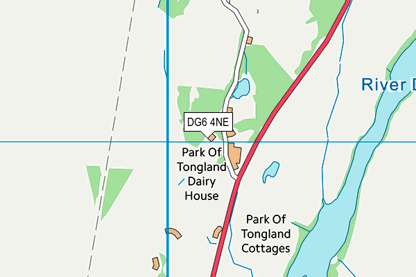 DG6 4NE map - OS VectorMap District (Ordnance Survey)